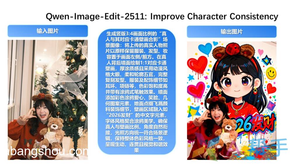 ComfyUI原生支持Qwen-Image-Edit：4 步快速出图